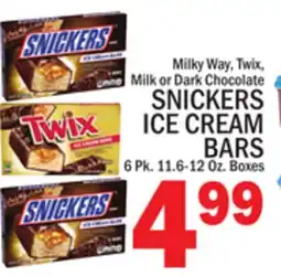 C Town SNICKERS ICE CREAM BARS offer