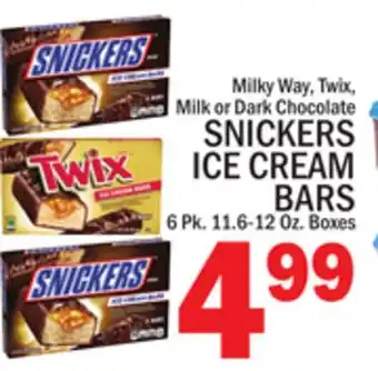 C Town SNICKERS ICE CREAM BARS offer