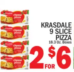 C Town KRASDALE 9 SLICE PIZZA offer
