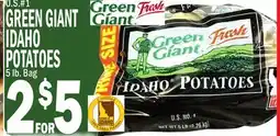 C Town GREEN GIANT IDAHO POTATOES offer