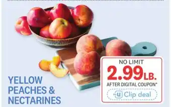 Kings Food Markets YELLOW PEACHES & NECTARINES offer