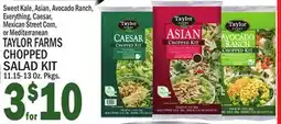C Town TAYLOR FARMS CHOPPED SALAD KIT offer