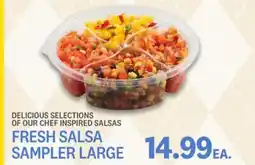 Kings Food Markets FRESH SALSA SAMPLER LARGE offer