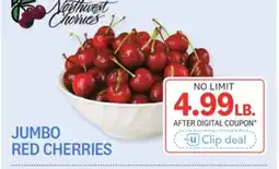 Kings Food Markets JUMBO RED CHERRIES offer