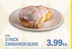 Kings Food Markets 2 PACK CINNAMON BUNS offer