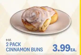 Kings Food Markets 2 PACK CINNAMON BUNS offer