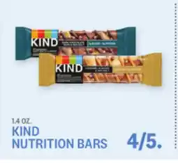 Kings Food Markets KIND NUTRITION BARS offer