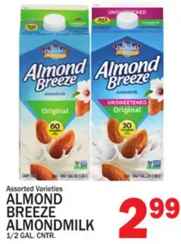 C Town ALMOND BREEZE ALMONDMILK offer