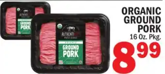 C Town ORGANIC GROUND PORK offer
