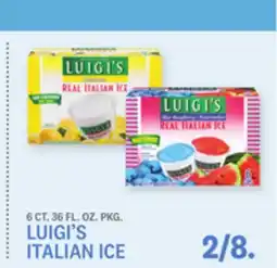 Kings Food Markets LUIGI'S ITALIAN ICE offer