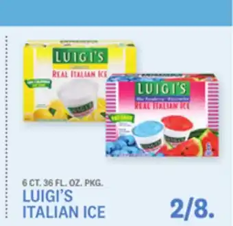 Kings Food Markets LUIGI'S ITALIAN ICE offer