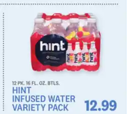 Kings Food Markets HINT INFUSED WATER VARIETY PACK offer
