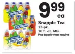 ACME Snapple Tea offer