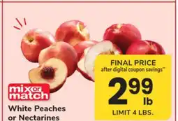 ACME White Peaches or Nectarines offer