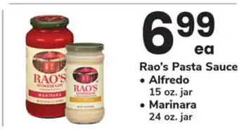 ACME Rao's Pasta Sauce offer