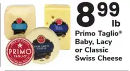 ACME Primo Taglio Baby, Lacy or Classic Swiss Cheese offer