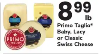ACME Primo Taglio Baby, Lacy or Classic Swiss Cheese offer