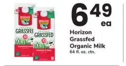ACME Horizon Grassfed Organic Milk offer
