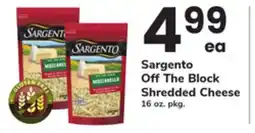 ACME Sargento Off The Block Shredded Cheese offer