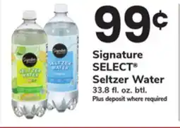 ACME Signature SELECT Seltzer Water offer