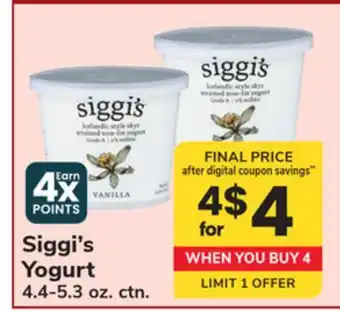 ACME Siggi's Yogurt offer