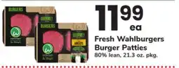 ACME Fresh Wahlburgers Burger Patties offer