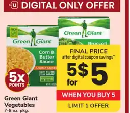 ACME Green Giant Vegetables offer
