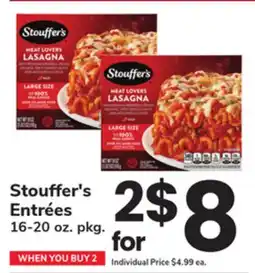 ACME Stouffer's Entrées offer