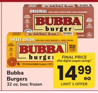 ACME Bubba Burgers offer