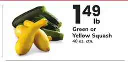 ACME Green or Yellow Squash offer
