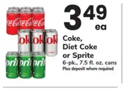 ACME Coke, Diet Coke or Sprite offer