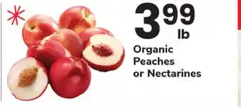 ACME Organic Peaches or Nectarines offer