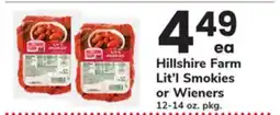ACME Hillshire Farm Lit'l Smokies or Wieners offer