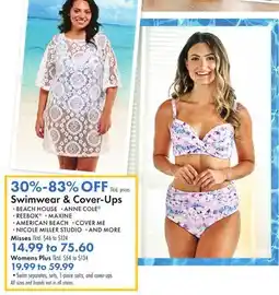 Boscov's Swimwear & Cover-Ups offer