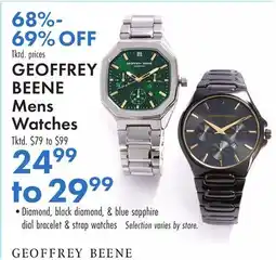 Boscov's GEOFFREY BEENE Mens Watches offer