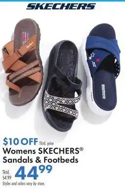 Boscov's Womens SKECHERS Sandals & Footbeds offer