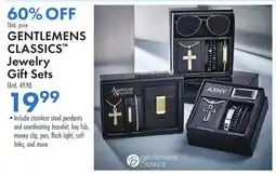 Boscov's GENTLEMENS CLASSICS Jewelry Gift Sets offer