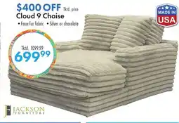 Boscov's Cloud 9 Chaise offer