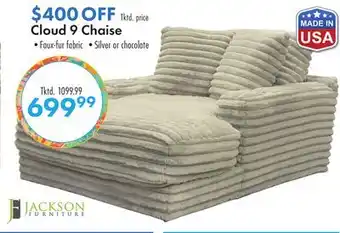 Boscov's Cloud 9 Chaise offer