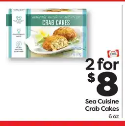 Weis Markets Sea Cuisine Crab Cakes offer