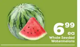 Weis Markets Whole Seeded Watermelons offer