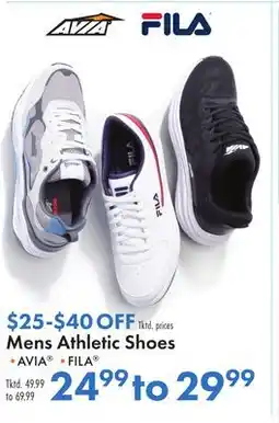 Boscov's Mens Athletic Shoes offer
