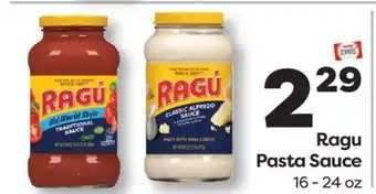Weis Markets Ragu Pasta Sauce offer