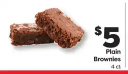 Weis Markets Plain Brownies offer