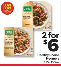 Weis Markets Healthy Choice Steamers offer