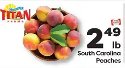 Weis Markets South Carolina Peaches offer