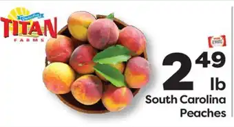 Weis Markets South Carolina Peaches offer