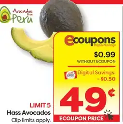 Weis Markets Hass Avocados offer
