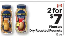 Weis Markets Planters Dry Roasted Peanuts offer