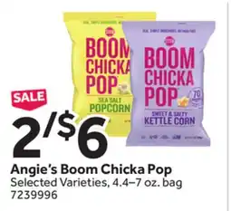 Stop&Shop Angie's Boom Chicka Pop offer